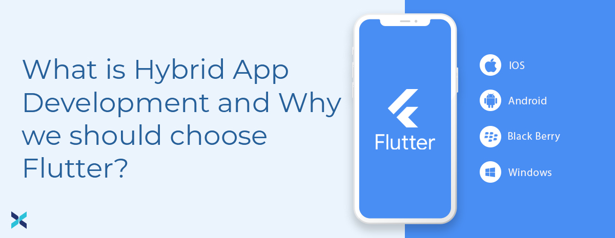 hybrid application development with flutter