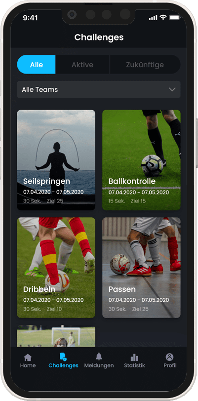 Coach and Player Training App