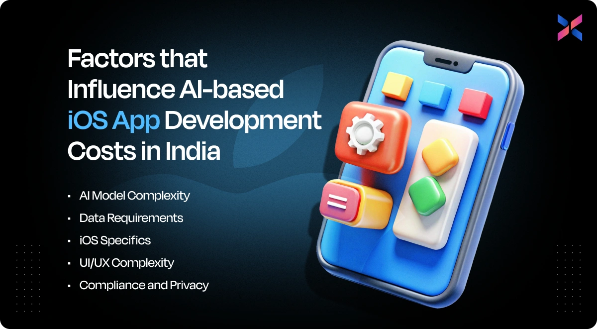 factors that influence ai-based ios app development costs in india