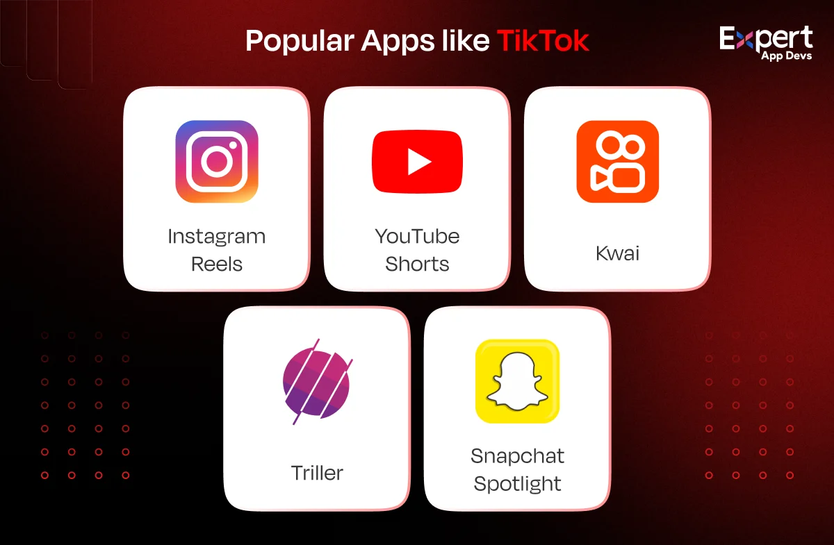 popular apps like tiktok