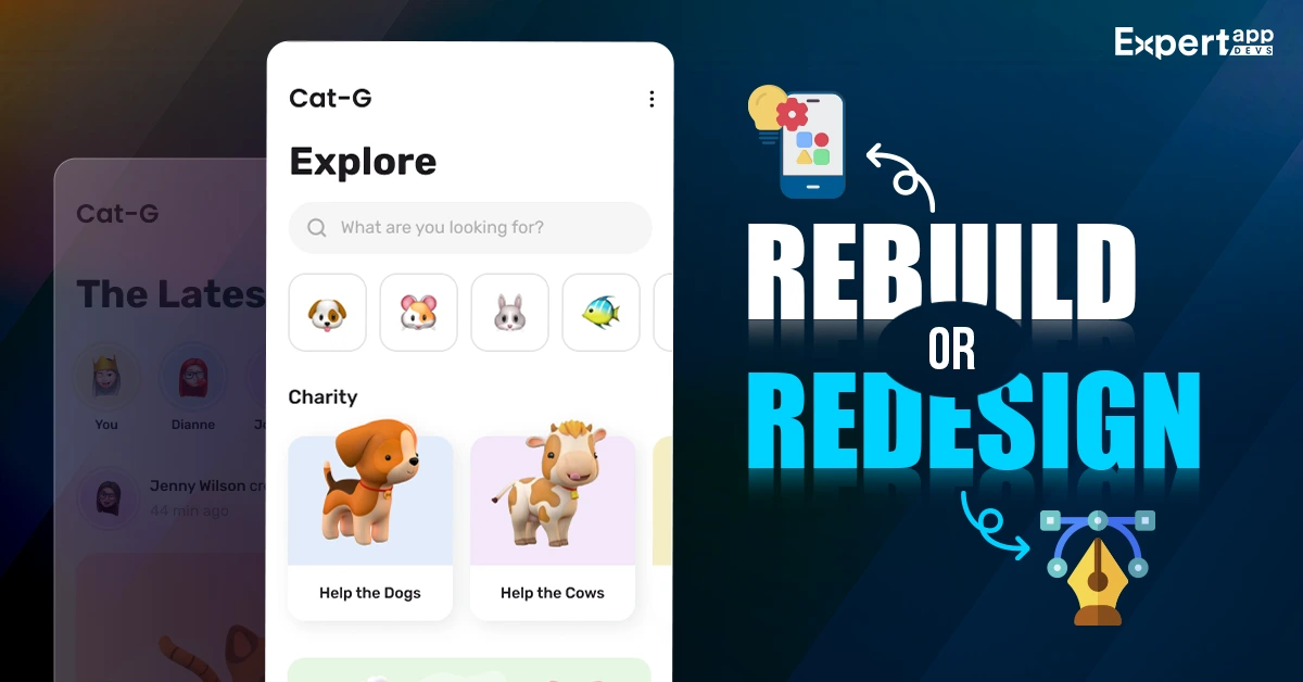 rebuild vs redesign