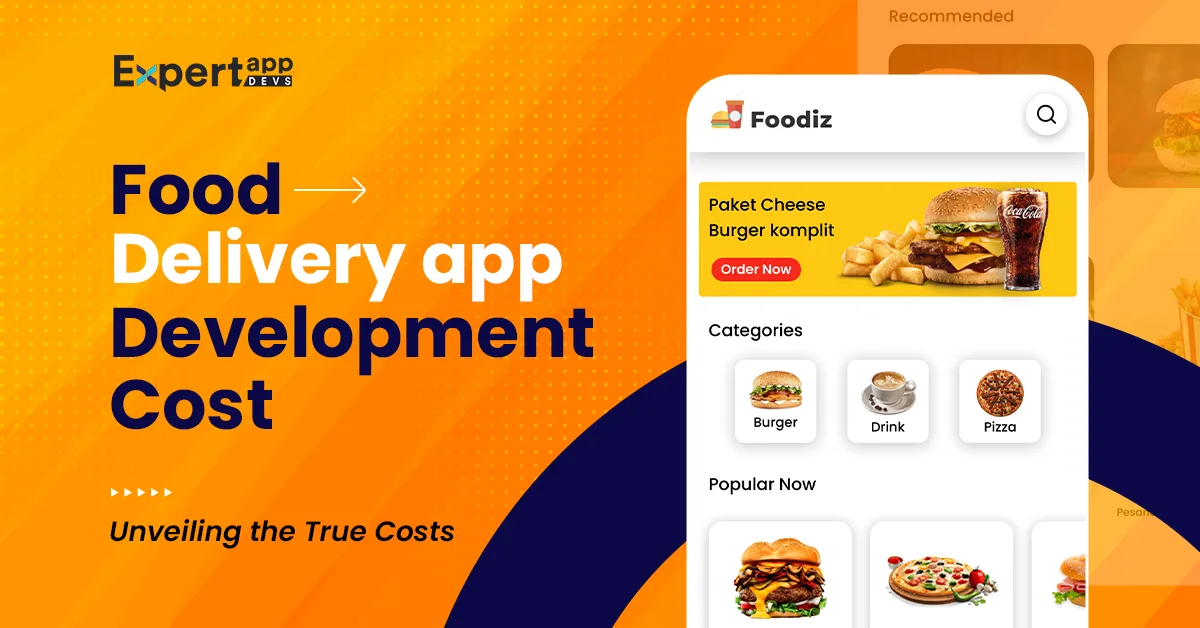food delivery app development costs
