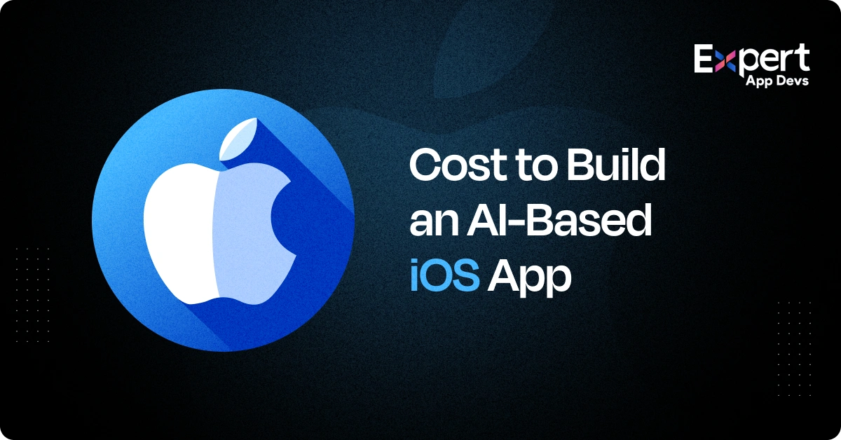 how much does it cost to develop an ai based ios app in india