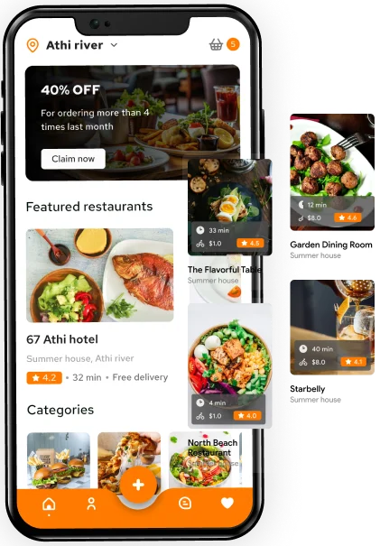 ready-made Food Delivery Solution
