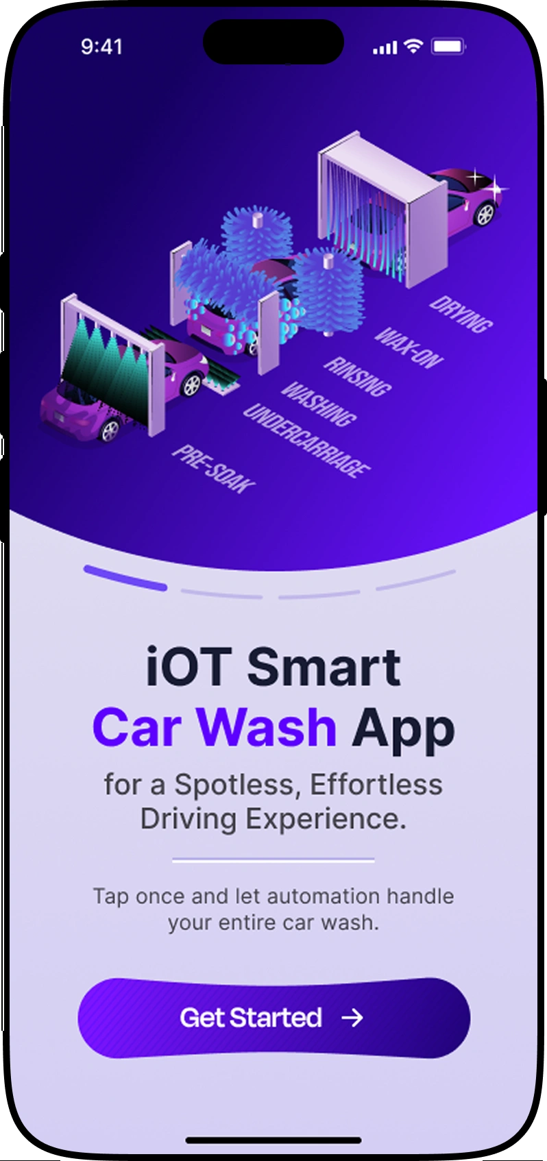 vehicle wash iot app development company