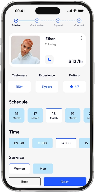 On-Demand Spa and Salon Booking App